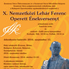 10. Nemzetközi Lehár Ferenc Operett Énekverseny - Jelentkezz  most!