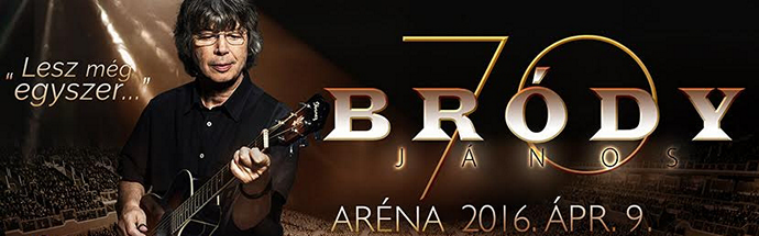 Bródy koncert 2016-ban az Arénában - Jegyek itt!