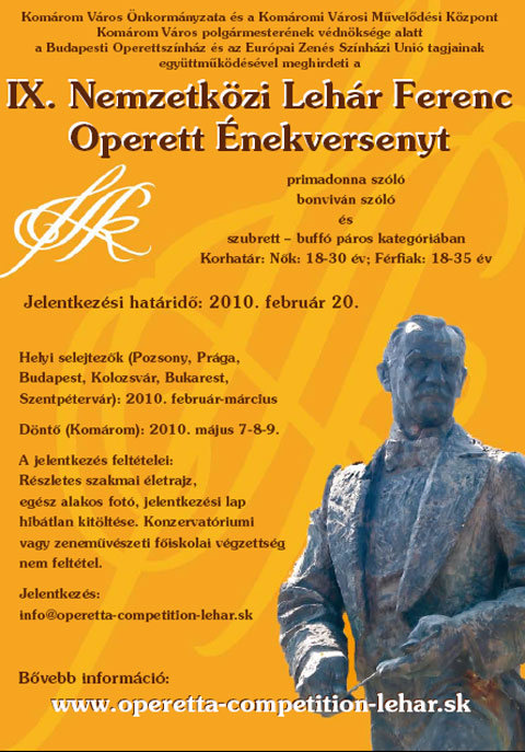 Nemzetközi Lehár Ferenc Operett Énekverseny