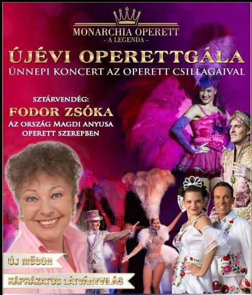 Újévi Operett Gála 2019-ben Veszprémben - Jegyek itt!