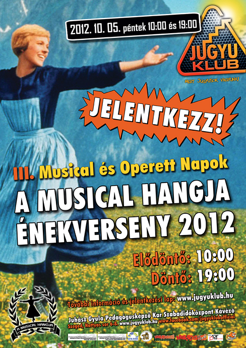 A Musical Hangja Énekverseny 2012 - Jelentkezz!