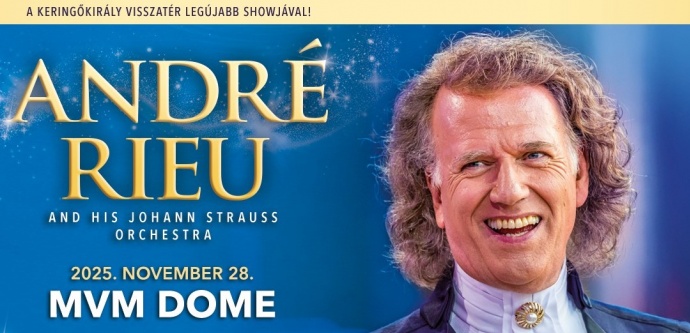 André Rieu 2025-ben is Budapesten koncertezik - Jegyek itt!