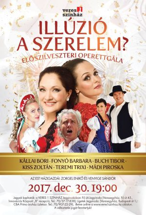 Előszilveszteri operettgála 2017-ben - Jegyek itt!