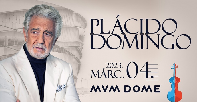 Placido Domingo koncert Budapesten az MVM Domeban 2023-ban - Jegyvásárlás itt!